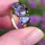 Thumbnail: Contemporary Three Stone  Amethyst 9ct Yellow Gold Ring