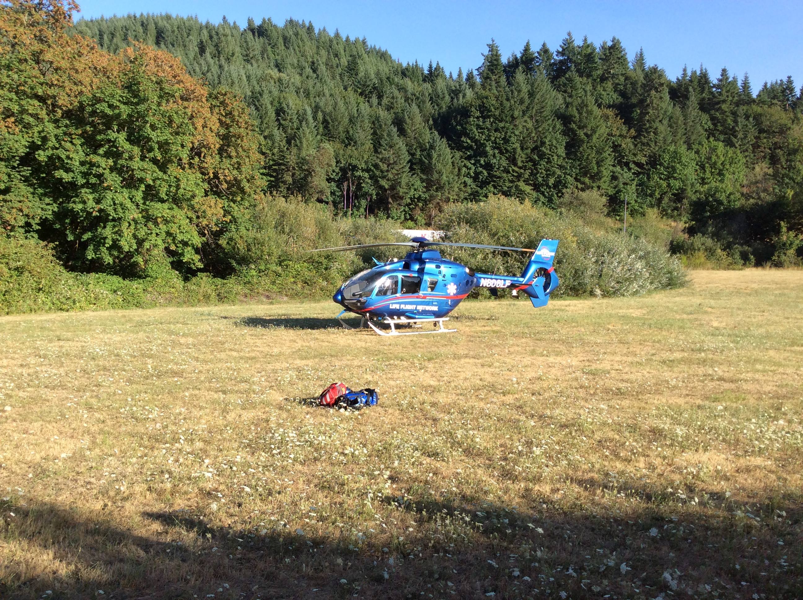 Life Flight 5 from Cottage Grove