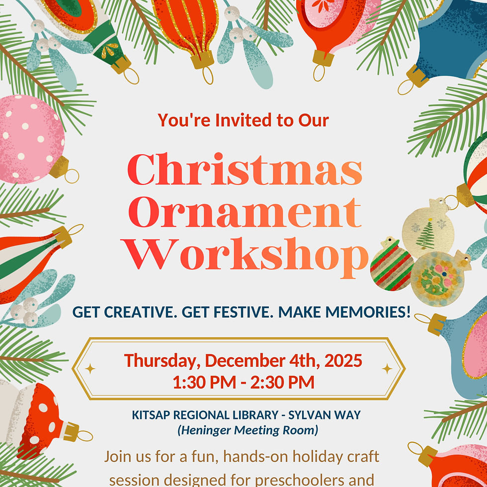 Christmas Ornament Workshop