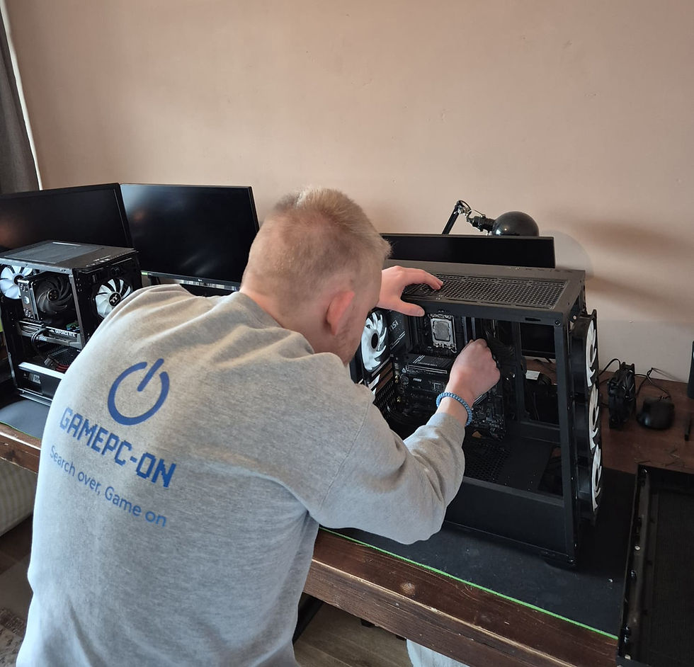 GamePC-On foto van Jos