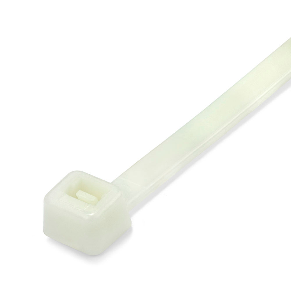 370 x 4.8mm White UL94-V0 Cable Ties - Pack of 100