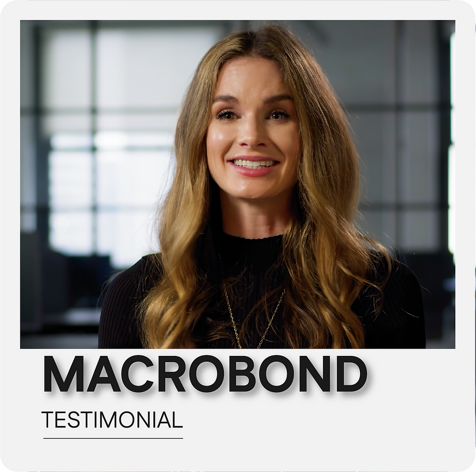 corporate testimonial finance marketing