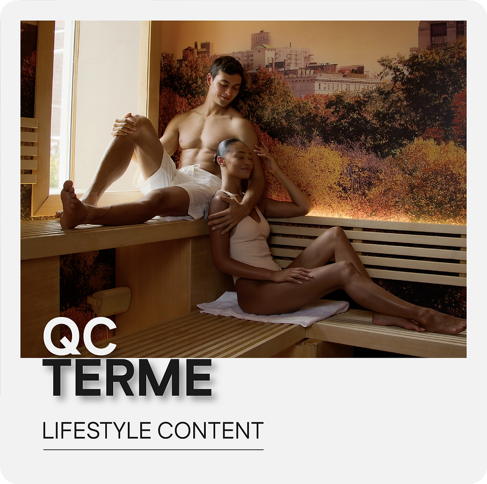 QC Terme video marketing social media content lifestyle