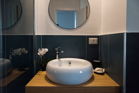 Camere arredate di design a Il Rubino Suites, Bed & Breakfast a Salerno