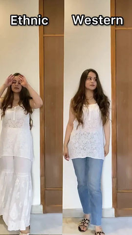 Thumbnail: Strappy  chikankari top