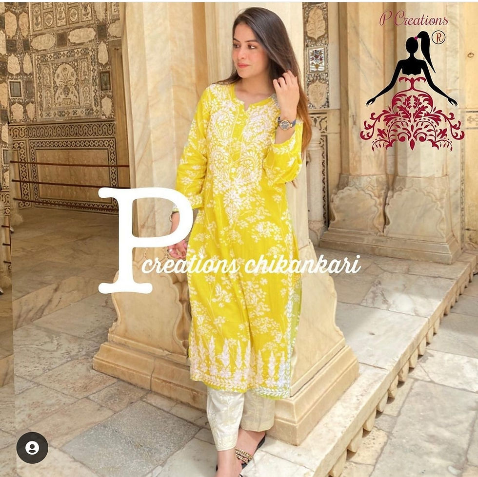 Thumbnail: Mulmul chikan kurta 