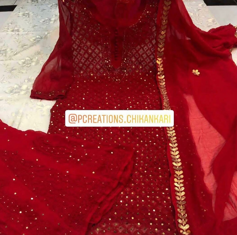 Thumbnail: Saba Ibrahim heavy muqaish kurta 