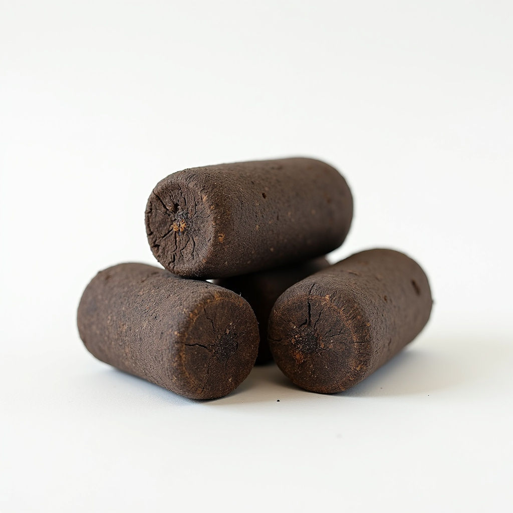 Natural Cow Dung Briquettes