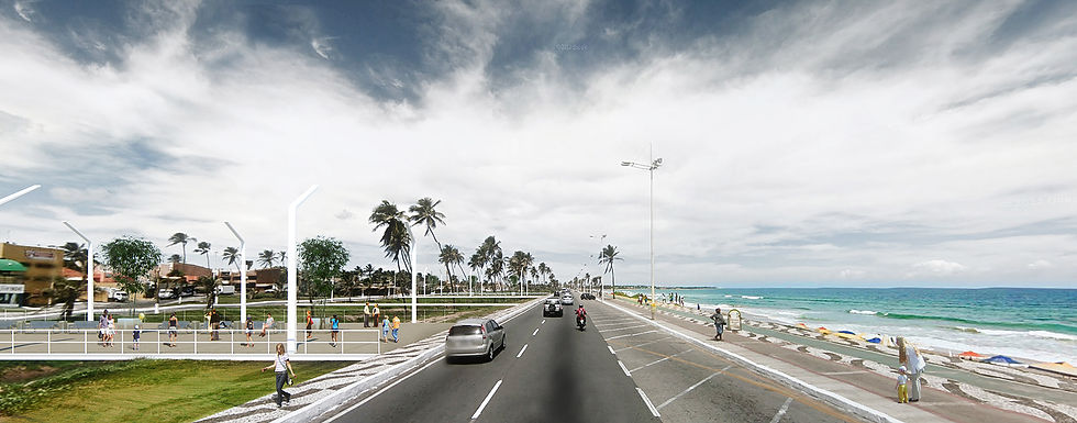 Vista Praia de Jaguaribe
