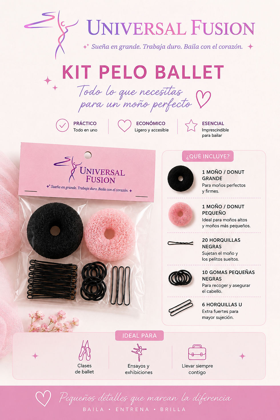 Kit pelo ballet