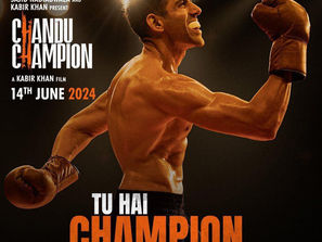 "Kartik Aaryan Gets Emotional as He Shares His Journey in 'Tu Hai Champion' Song from Chandu Champion"