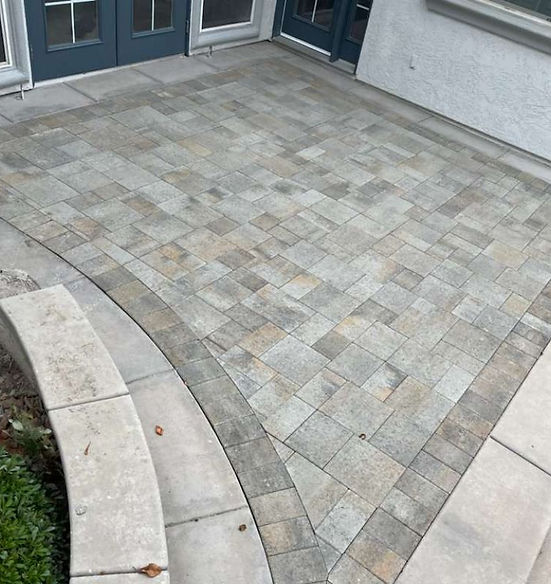 Project Nava Large Format Paver Patio & Walkway Installation