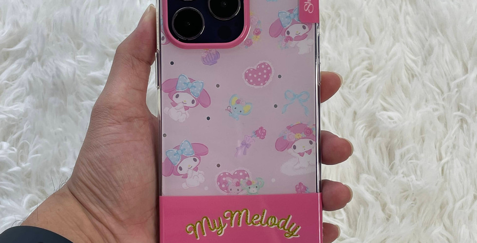 เคสไอโฟนมายเมโลดี My Melody ลิขสิทธิแท้ Sanrio เคสกันกระแทกรอบด้าน เคสลายน่ารัก