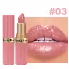 Thumbnail: Pearlescent Pink Glitter Velvet Lipstick Metallic Waterproof Long Lasting Matte