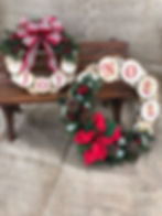 Christmas Wooden Wreaths