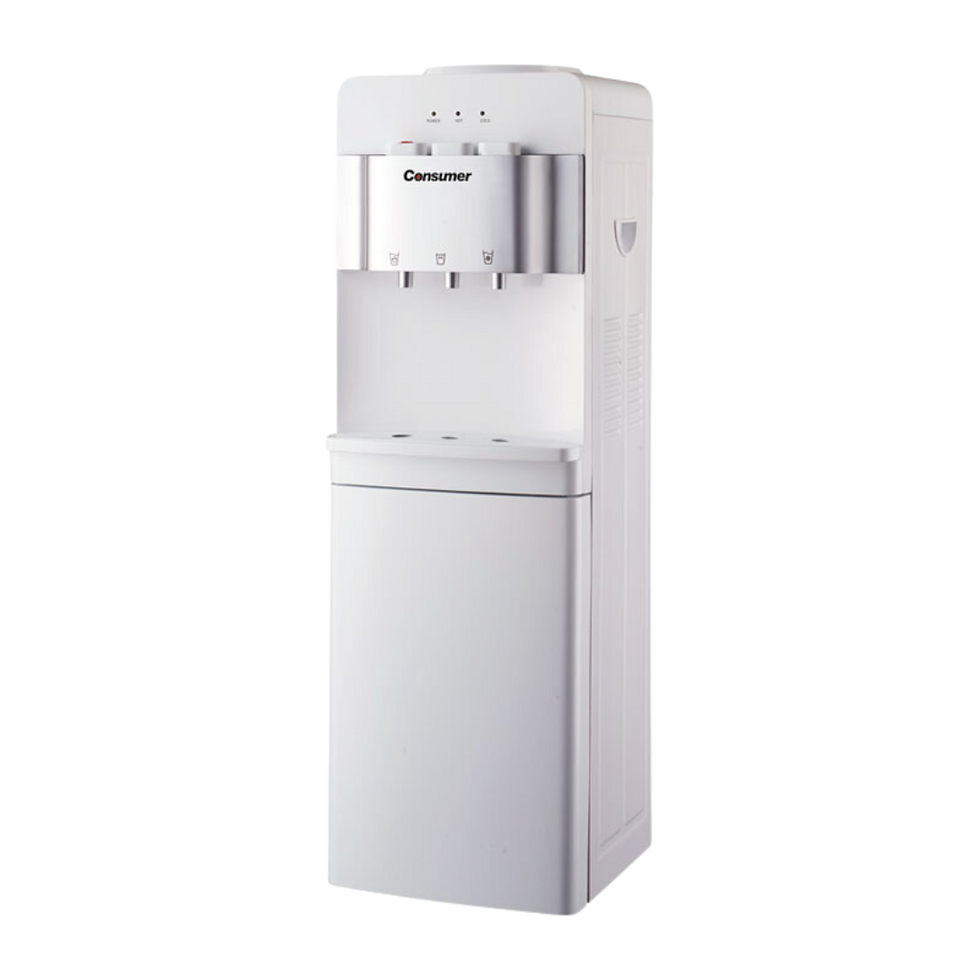 CONSUMER DISPENSER DE PIE BLANCO BIDON SUPERIOR