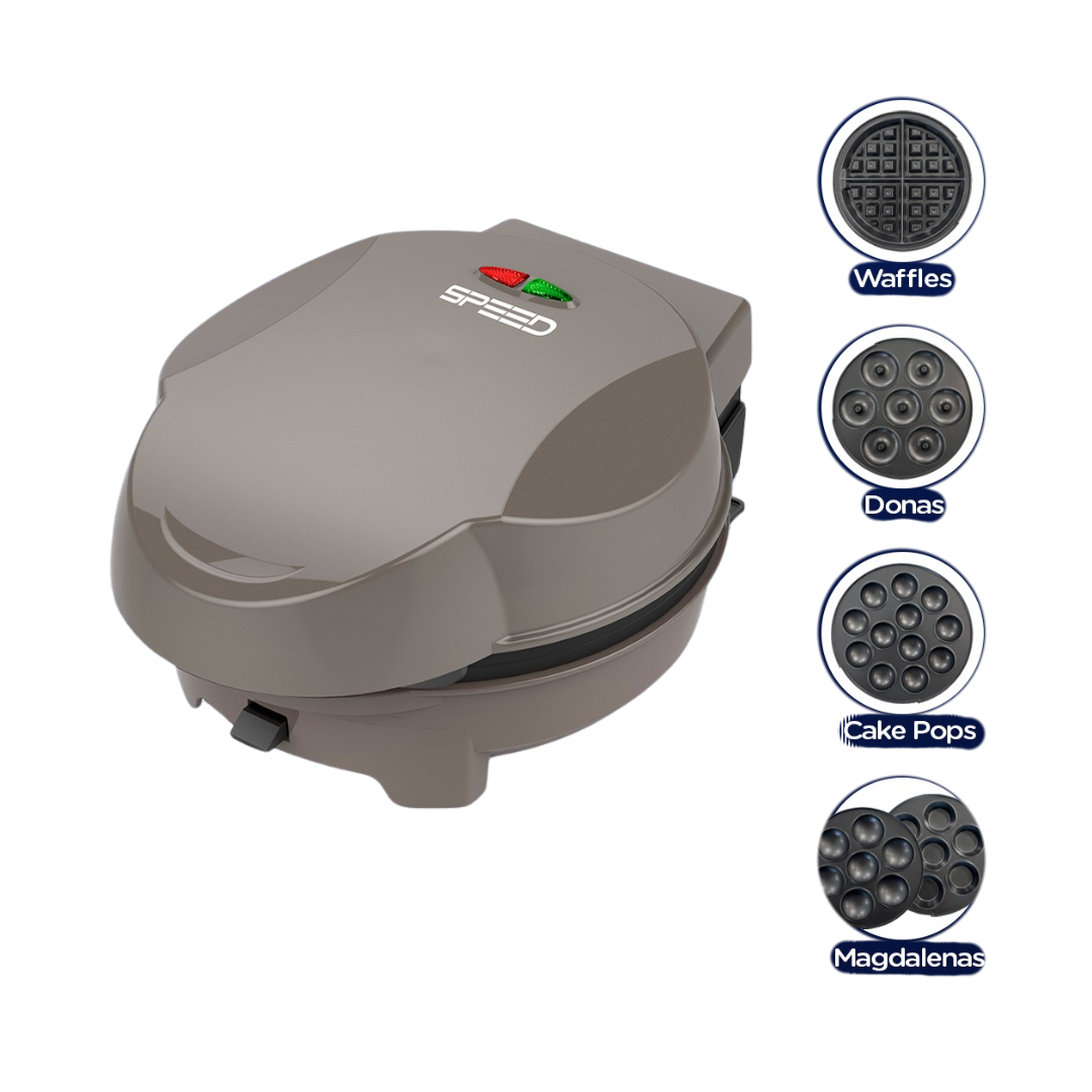 Speed Waflera 4 EN 1 220V 50/60HZ Gris
