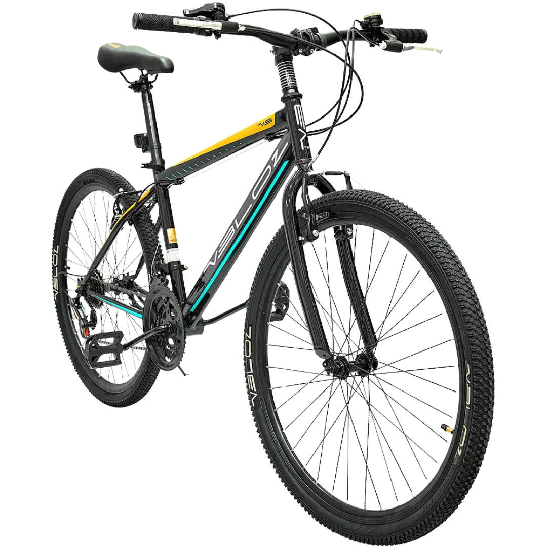 Veloz Aro 26 Thunder Negro/Naranja