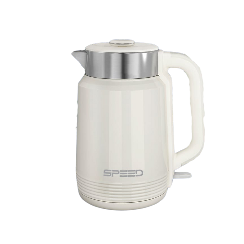 SPEED JARRA ELECTRICA 1.7L INT INOX COLOR BLANCO CREMA