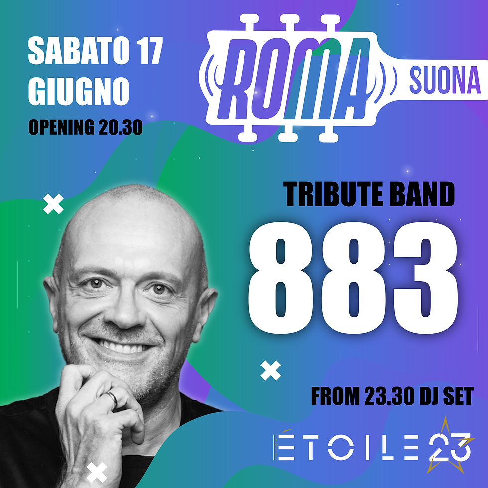 Roma suona gli 883 | Concerto all'Étoile 23