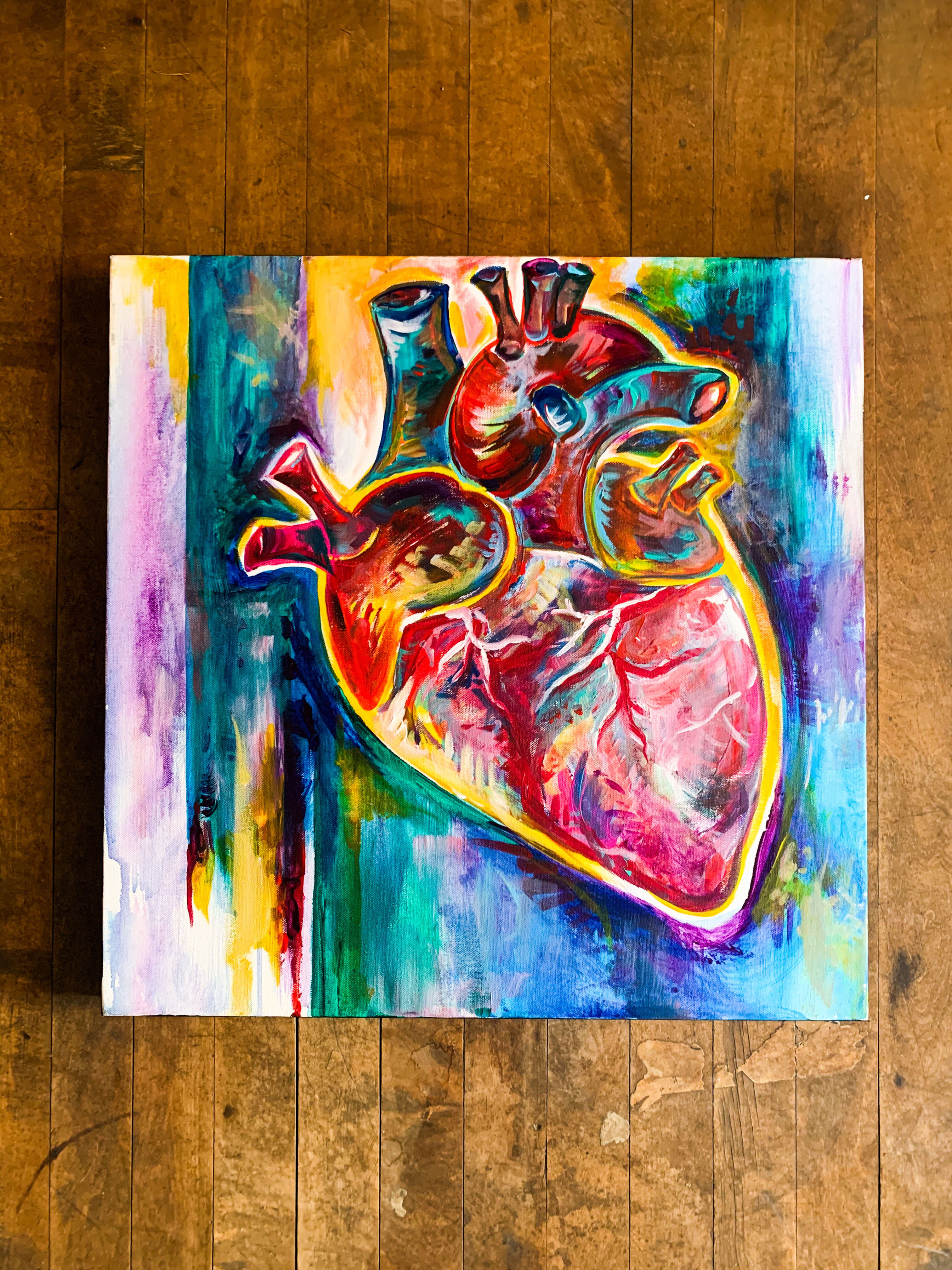 Vibrant Anatomic Heart