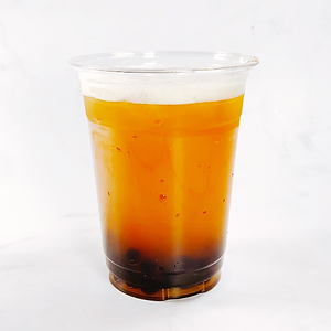 Passion Fruit Green Tea with Bubble