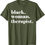 Thumbnail: Black Woman Therapist, Black Counselor, Black Therapist Comfortable T-Shirt