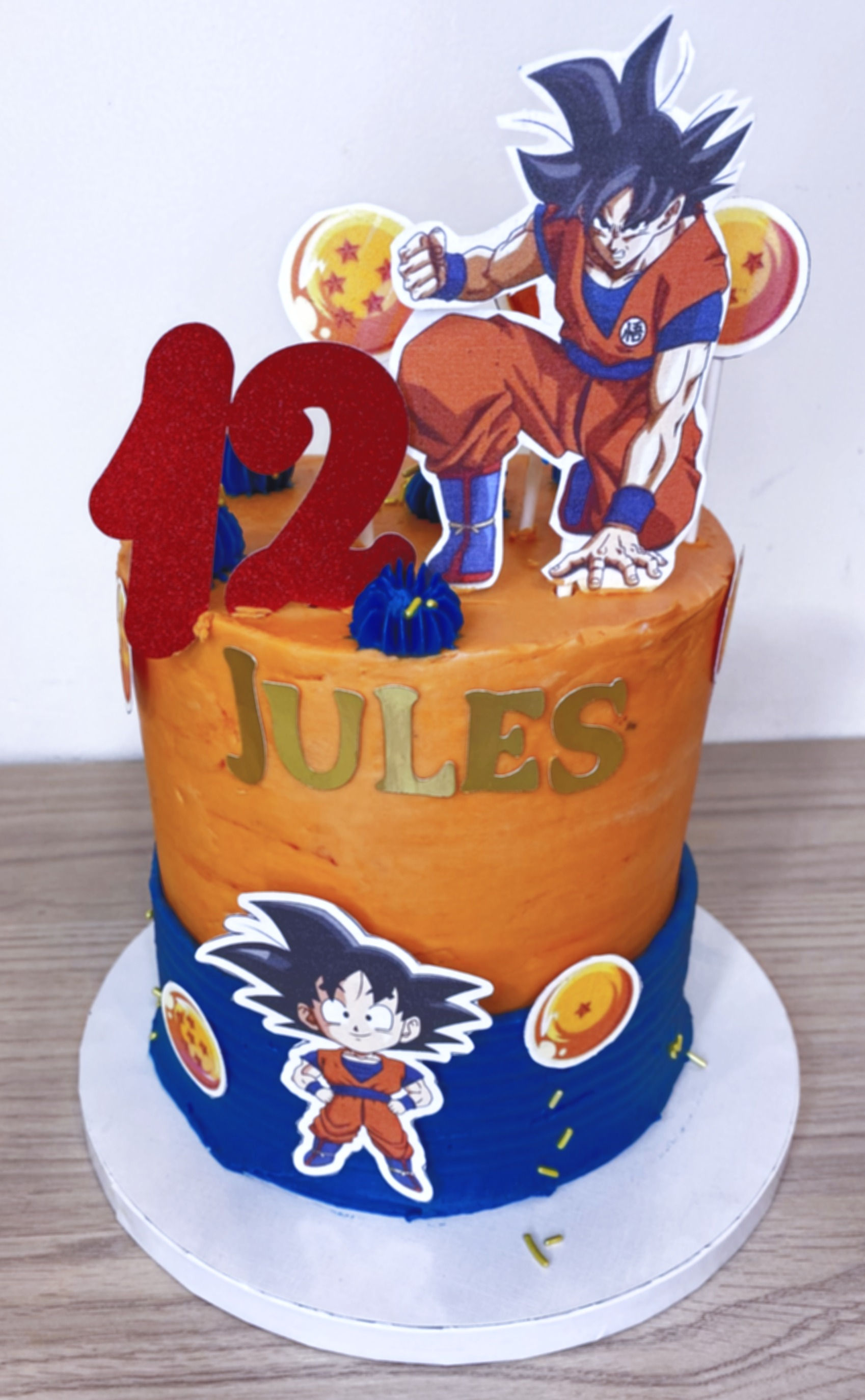 Layer cake "Dragon Ball Z" - 8/10 parts