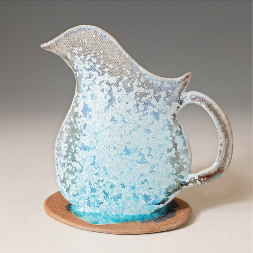 ピッチャー型花瓶 | 銀河釉 玉峰窯