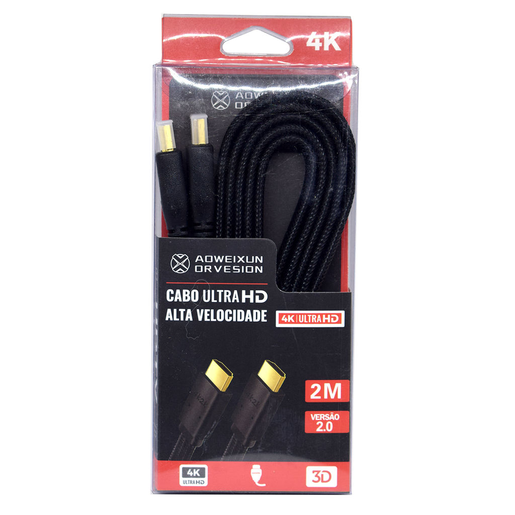Cable HDMI Ultra HD 4K Alta velocidad 2M