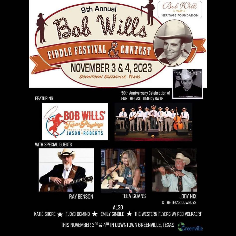 Bob Wills Fiddle Festival