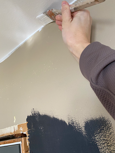 Edging the Ceiling First - | Motor City Designworks | Detroit Interior Design