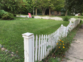 Fence Before - Detroit Interior Design