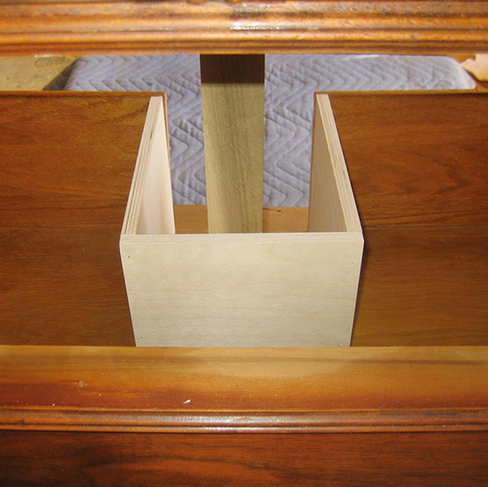 Notched Drawer - Detroit Interior Design