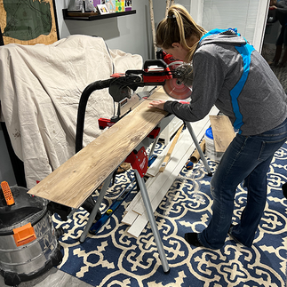 Cutting the Boards - Detroit Interior Design