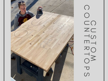 Kitchen Mini Reno - CUSTOM Countertops