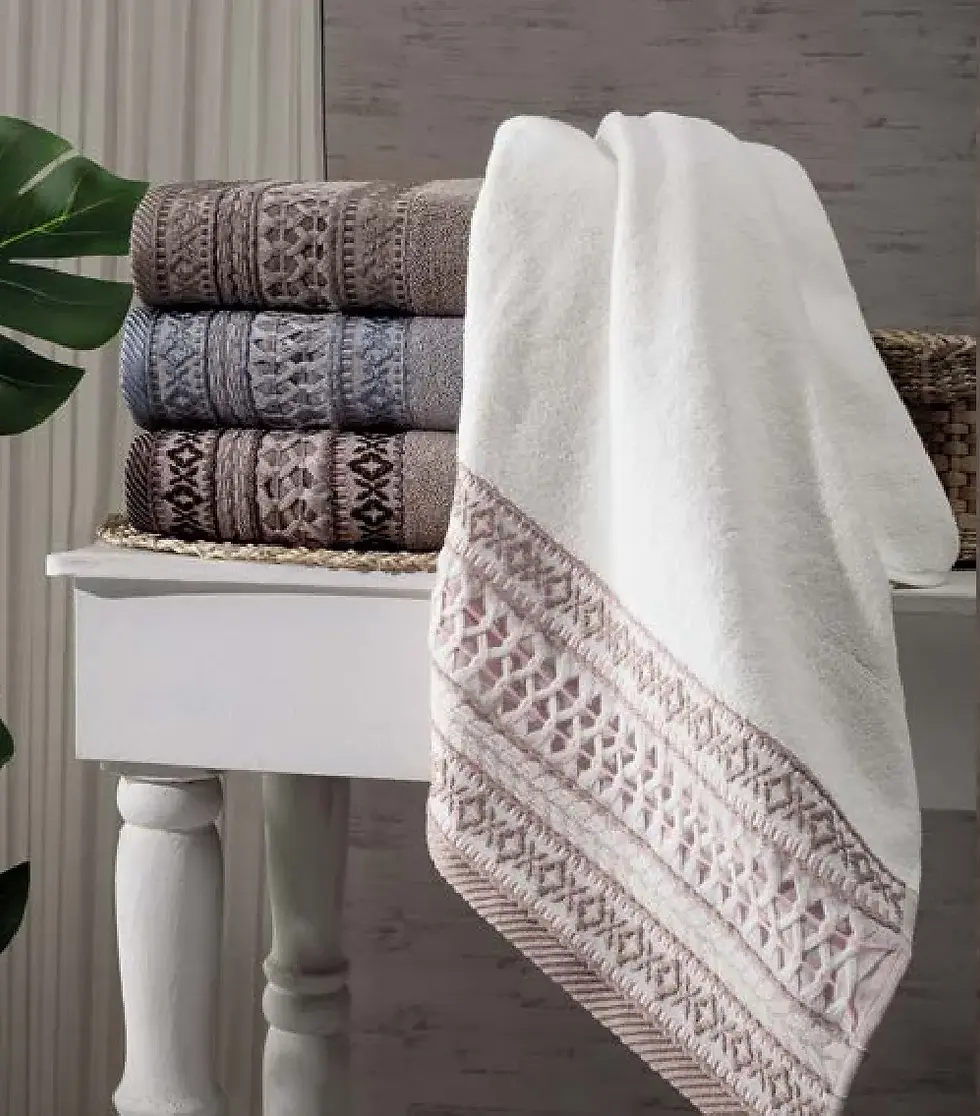 Otantik 4lü El-Yüz Havlusu 50x90 cm