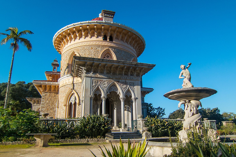 palace wedding venue. Lisbon. Monserrate Palace. Destination Wedding.