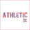 Thumbnail: Athletic Applique Font. BX+10 Formats. Block Machine Embroidery