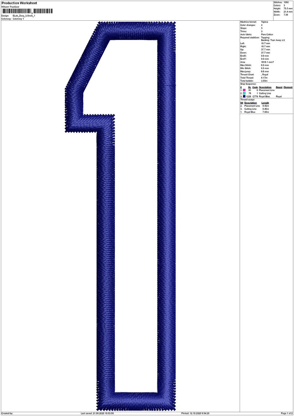 Thumbnail: Zoey Applique Font. BX+10 Formats. Block Machine Embroidery