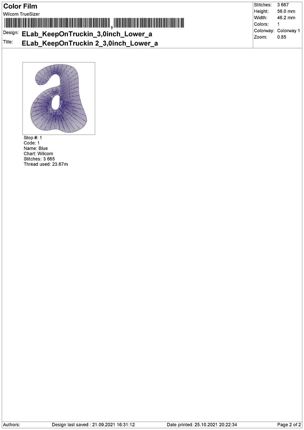 Thumbnail: Keep on truckin Embroidery Font. BX+10 Formats. Machine Embroidery Alphabet