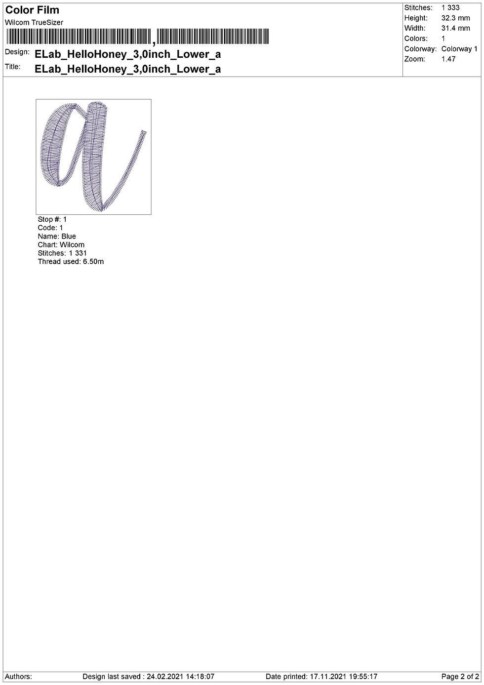 Thumbnail: Hello Honey  Embroidery Font. BX+9 Formats. Machine Embroidery