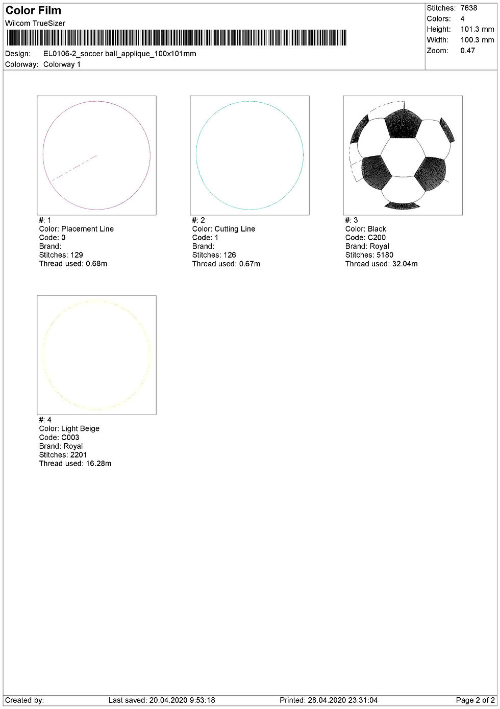 Thumbnail: Soccer Ball Embroidery Designs. Machine Embroidery Design
