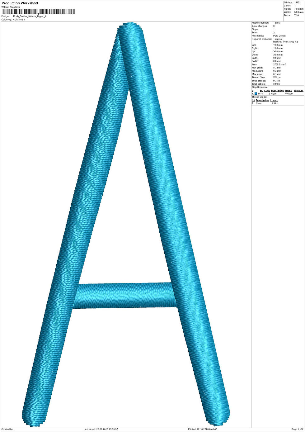 Thumbnail: Davina Embroidery Font. BX+10 Formats. Machine Embroidery Alphabet