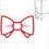 Thumbnail: Bow Applique Design. Machine Embroidery Design