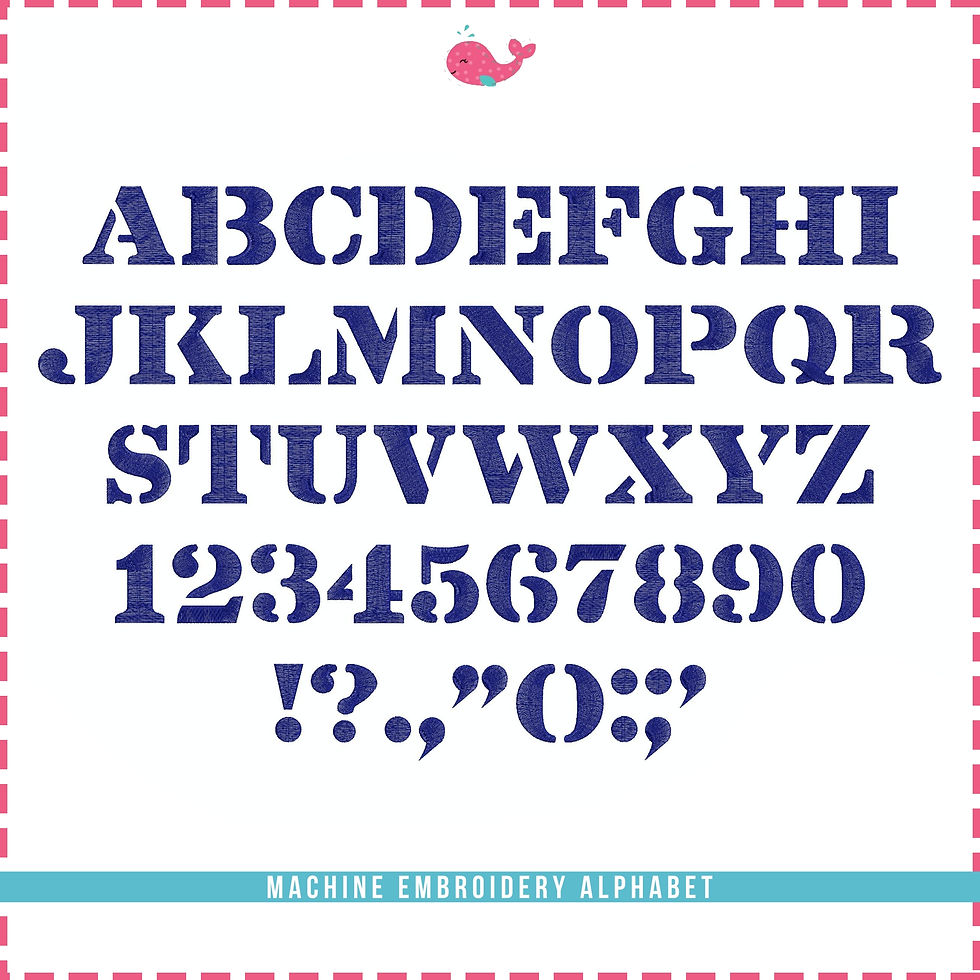 Thumbnail: Army Embroidery Font. BX+10 Formats. Machine Embroidery