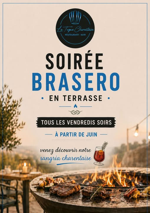 Les vendredis soirs prennent un goût d'été à La Toque Charentaise