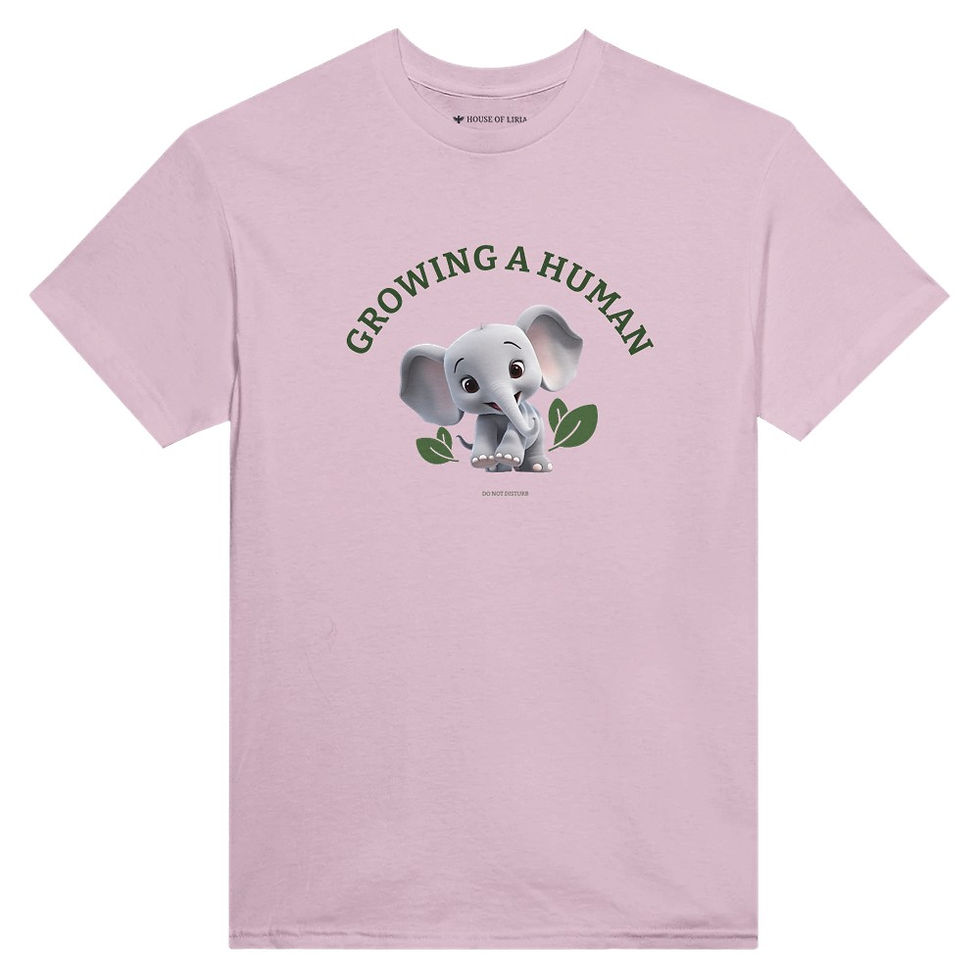 Thumbnail: A t shirt for a mum to be in Pink