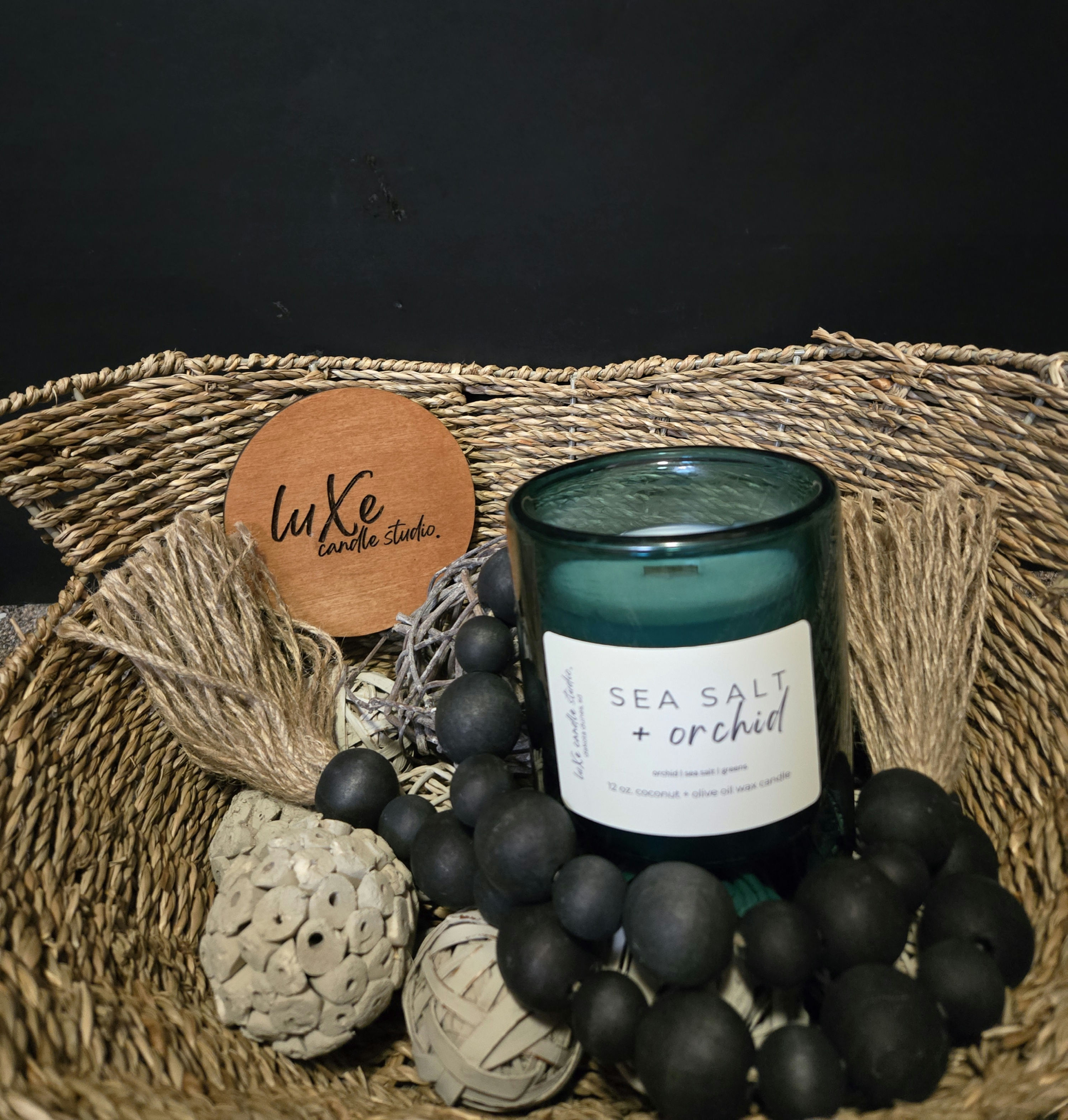 Sea Salt + Orchid Candle