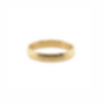 yellow gold textured men's band